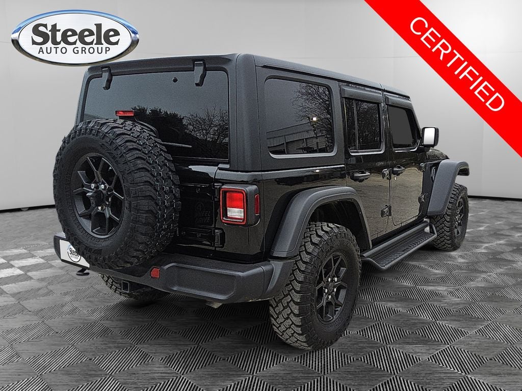 2025 Jeep Wrangler 4-Door Willys 4x4