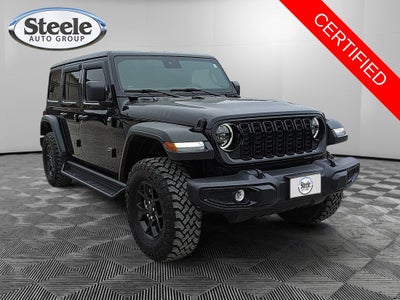 2025 Jeep Wrangler 4-Door Willys 4x4