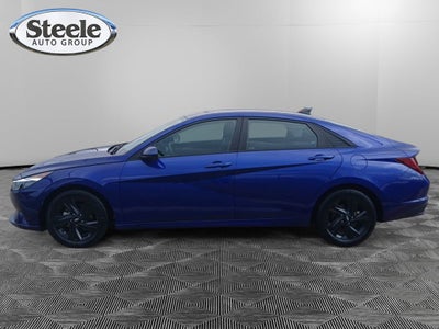 2022 Hyundai Elantra Hybrid Blue