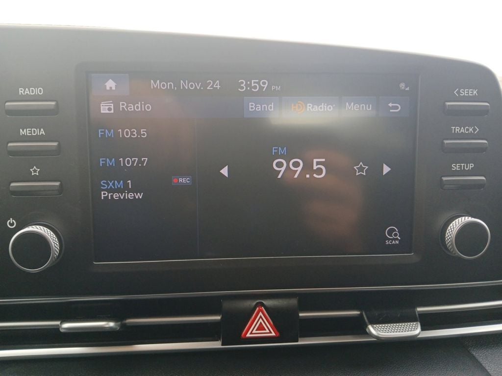 2022 Hyundai Elantra Hybrid Blue