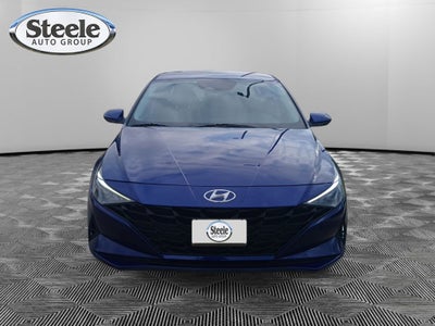 2022 Hyundai Elantra Hybrid Blue