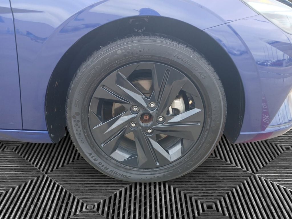 2022 Hyundai Elantra Hybrid Blue