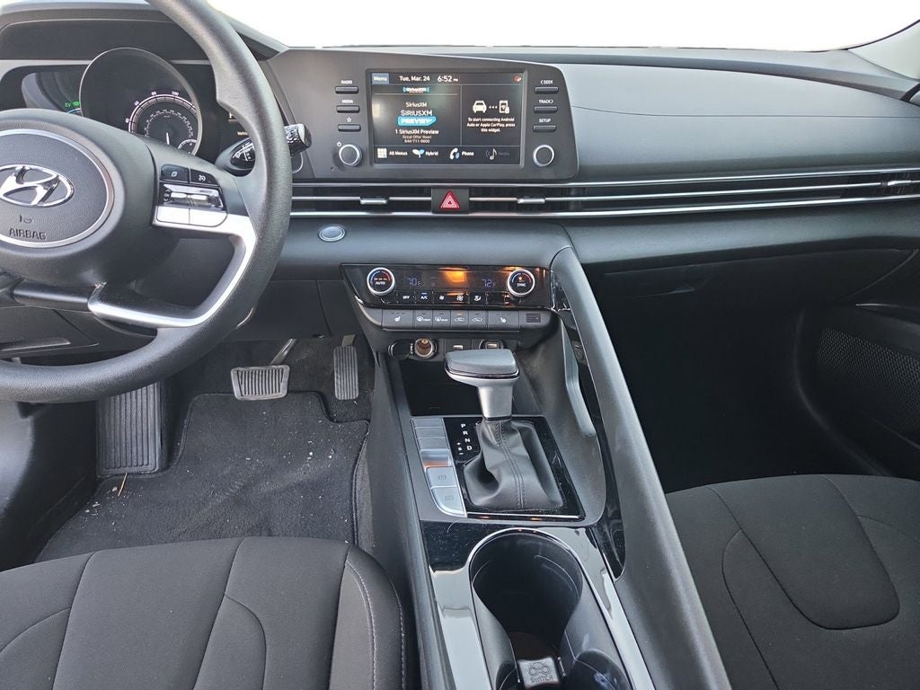 2023 Hyundai Elantra Hybrid Blue