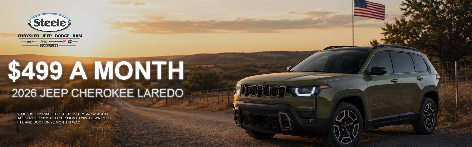 2026 Jeep Cherokee Laredo
