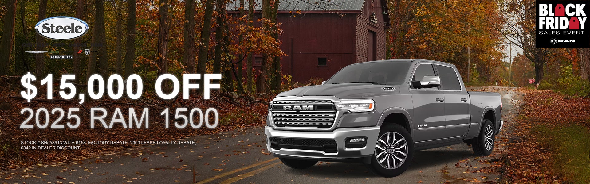$15000 Off 2025 RAM 1500