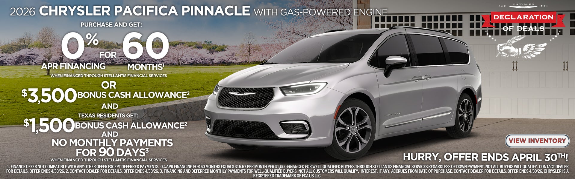 2026 Chrysler Pacifica Pinnacle