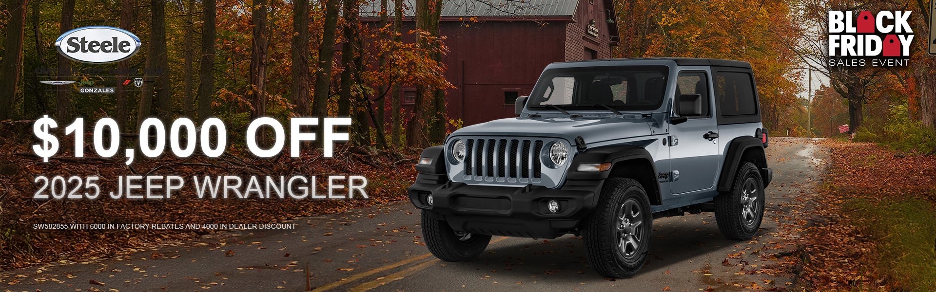 $10000 Off 2025 Jeep Wrangler